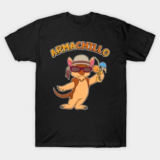 Cute & Funny Armachillo Relaxing Chill Armadillo T-Shirt